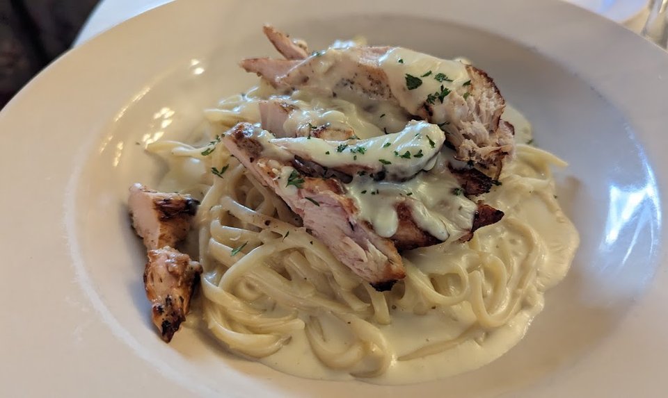 Fettuccine Alfredo with Chicken